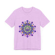 Vibrant Mandala Tee featuring an intricate and colorful design with vibrant and bold colors, perfect for adding a pop of personality to any outfit