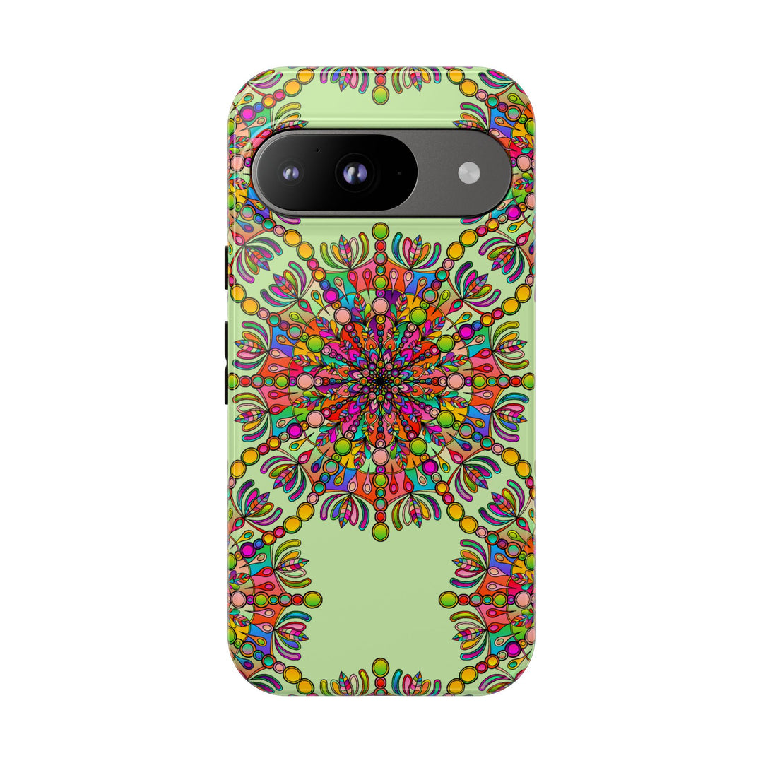 Intricate Mandala Phone Case in Lively Colors for Unique Style