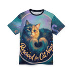 Reserved for Cat Naps T-Shirt — Cute Cat Belly Invitation Tee