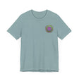 Alt text: Beautiful mandala tee featuring intricate spiritual patterns promoting peace and harmony