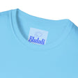 Lotus Mandala Unisex T-Shirt featuring a hand-drawn unique design by Blululi, perfect for both men and women