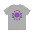  Purple Mandala Tee - Spiritual Peace & Harmony for inner calm and positive energy 