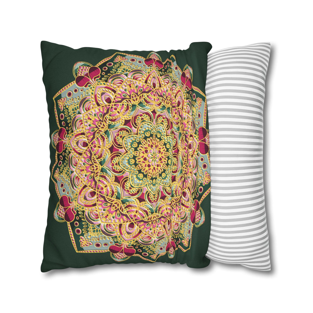 Mandala Boho Square Pillowcase