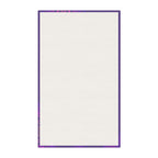 Floral Mandala Kitchen Towels Set in Rich Purple and Pink Hues