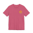 Colorful and intricately designed mandala tee with spiritual symbolism for peace and harmony