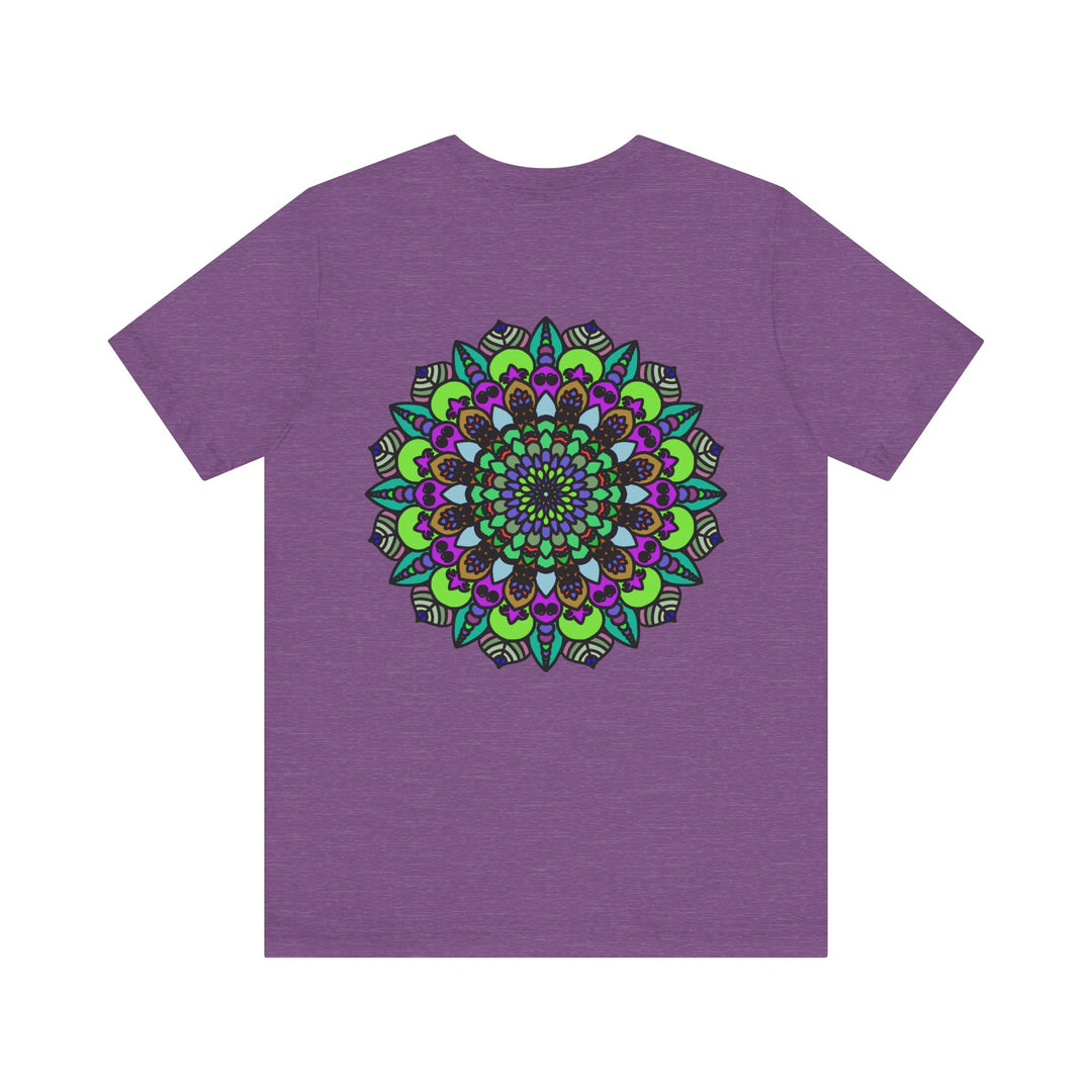 Peaceful and calming mandala design on a high-quality tee