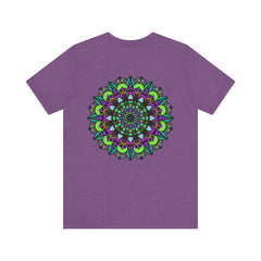 Peaceful and calming mandala design on a high-quality tee