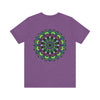 Colorful Mandala Peace Tee with intricate design representing spiritual harmony and tranquility for a peaceful state of mind and heart