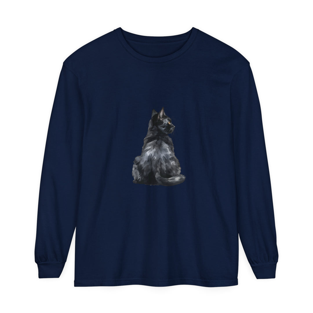  Black Cat Mystique Long Sleeve T-Shirt alt text 4