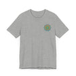 A beautiful and colorful mandala design tee representing spiritual peace and harmony
