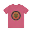 Colorful Mandala Tee featuring an intricate and vibrant design, perfect for adding a pop of color to any outfit