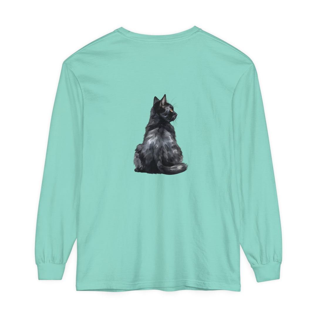  Black Cat Mystique Long Sleeve T-Shirt alt text 66