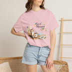 Good Morning Cat T-Shirt | Ultra-Soft Cotton Graphic Tee