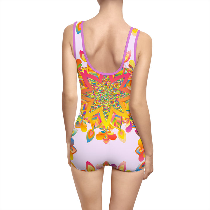 Swimsuit Vintage Mandala Art Women's