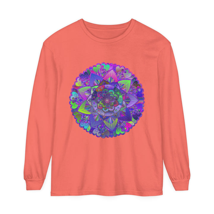 Intricate Mandala Long Sleeve T-Shirt - Psychedelic Art 15