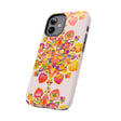 A close-up image of a hand-drawn mandala art phone case