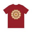 A beautiful Mandala Tee featuring intricate spiritual designs for peace and harmony