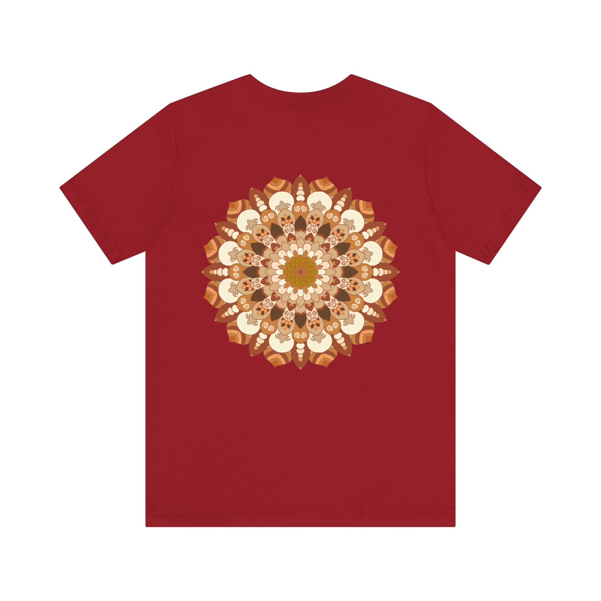 A beautiful Mandala Tee featuring intricate spiritual designs for peace and harmony