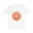 Vibrant Mandala T-Shirt with intricate, colorful design and eye-catching details