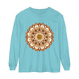Beautiful and detailed mandala design long sleeve t-shirt for men and women
