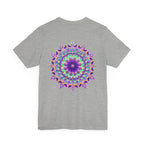 Beautiful mandala tee featuring intricate design for spiritual peace and harmony