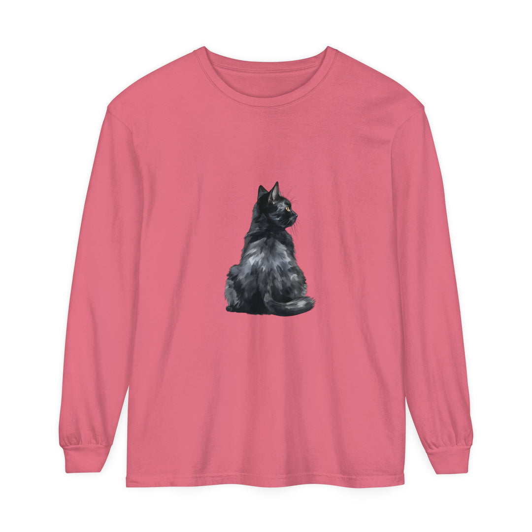  Black Cat Mystique Long Sleeve T-Shirt alt text 2