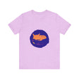 Black Cat Mystery Sleep T-Shirt featuring a unique design with a striking black cat graphic, perfect for cozy nights and cat lovers