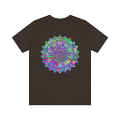 Vibrant Mandala Tee featuring intricate design symbolizing spiritual peace and harmony for a serene and enlightened aesthetic