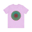 Vibrant Mandala Tee featuring Colorful Spiritual Art design on a T-shirt