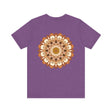 Colorful Mandala Tee featuring intricate geometric patterns for spiritual peace and harmony