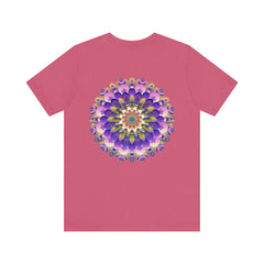 Beautiful Mandala T-Shirt featuring intricate design for spiritual peace and harmony, perfect for yoga and meditation enthusiasts