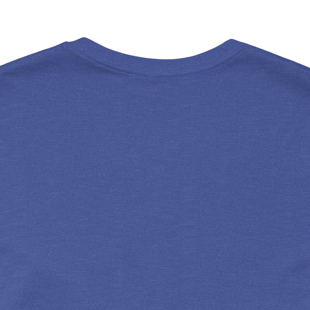 Schwarzes Katzenrätsel – Lila Farbspritzer-T-Shirt