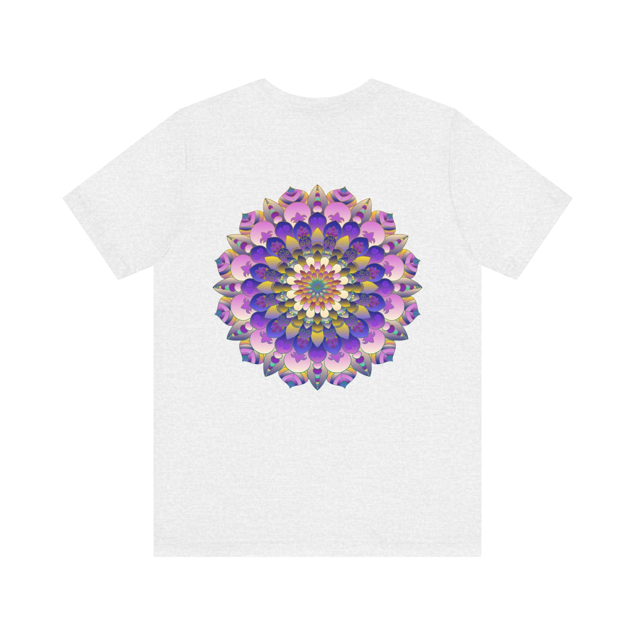 Beautiful Mandala T-Shirt featuring intricate design for Spiritual Peace & Harmony