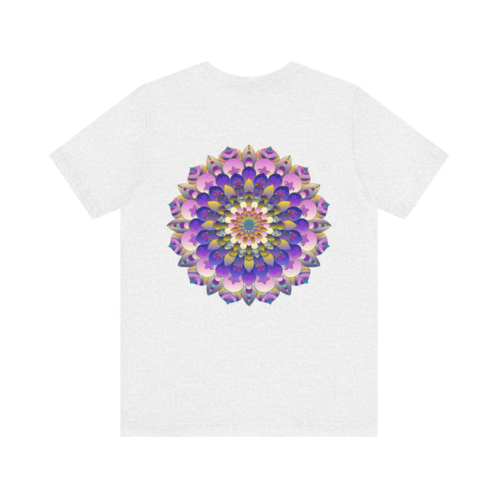 Beautiful Mandala T-Shirt featuring intricate design for Spiritual Peace & Harmony