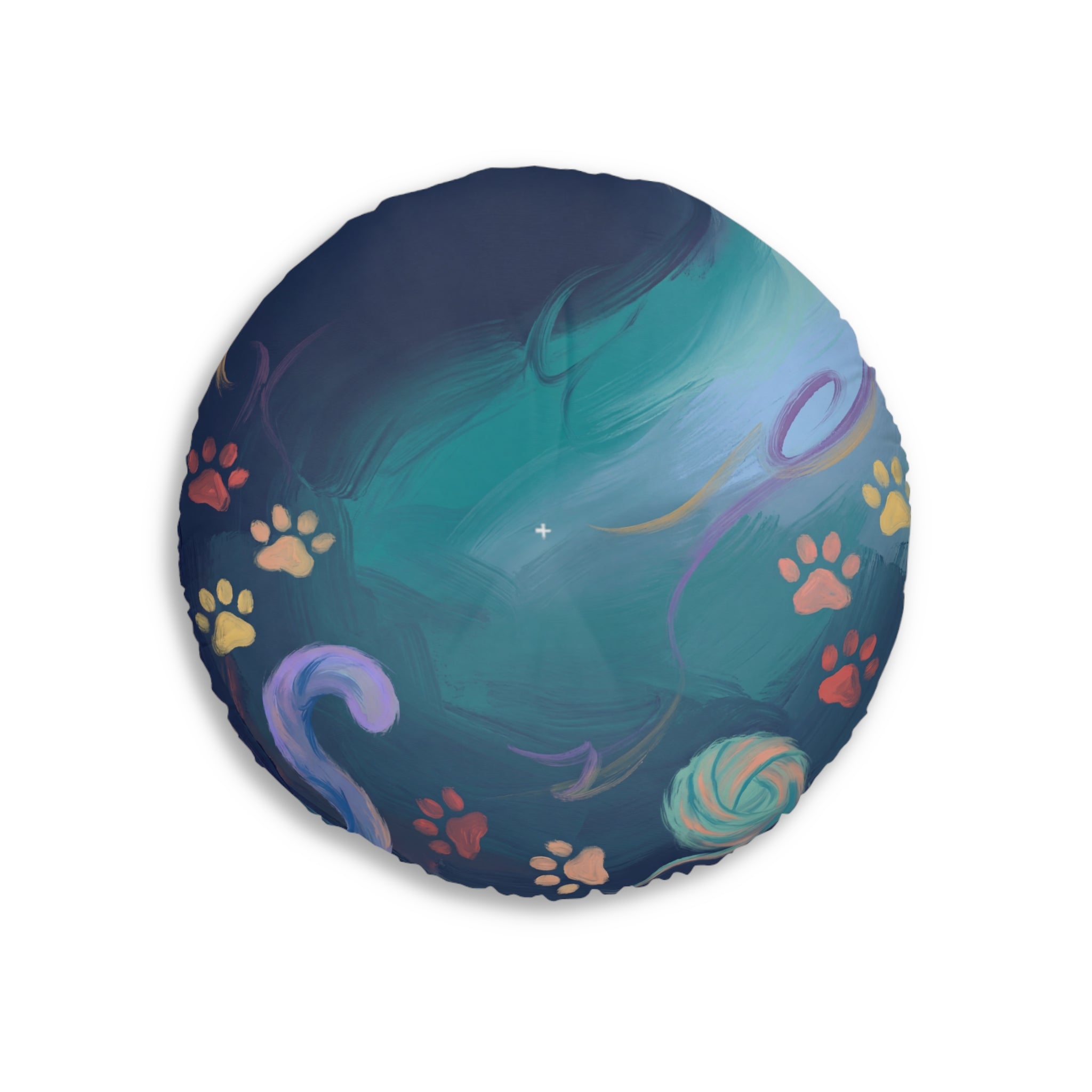 Sunset Sunkiss Cat Floor Pillow