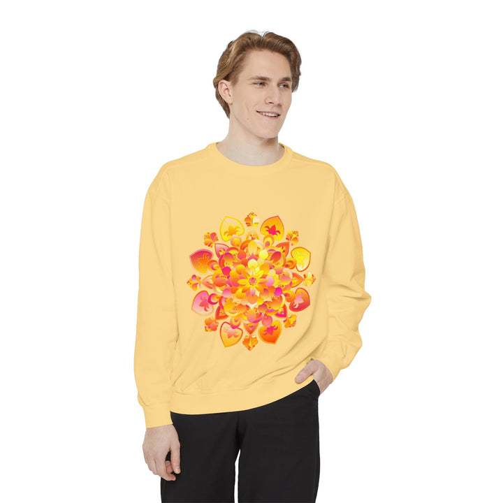 Comfortable and stylish Mandala Sweatshirt perfect for yoga and meditation