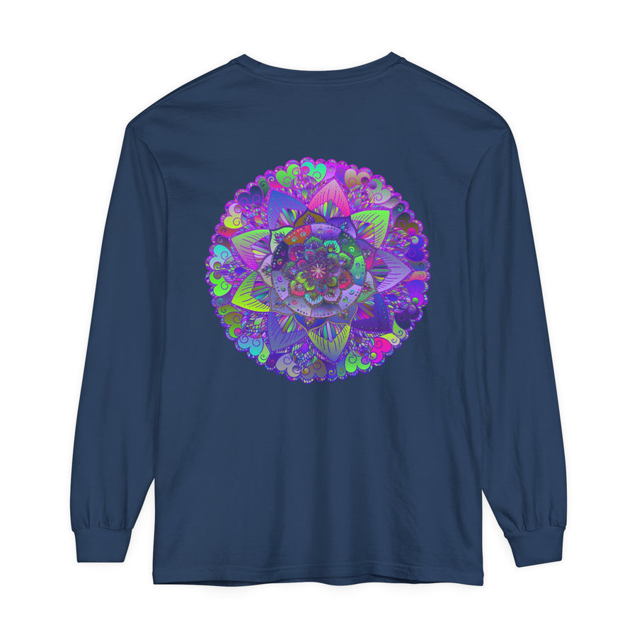 Intricate Mandala Long Sleeve T-Shirt - Psychedelic Art 54
