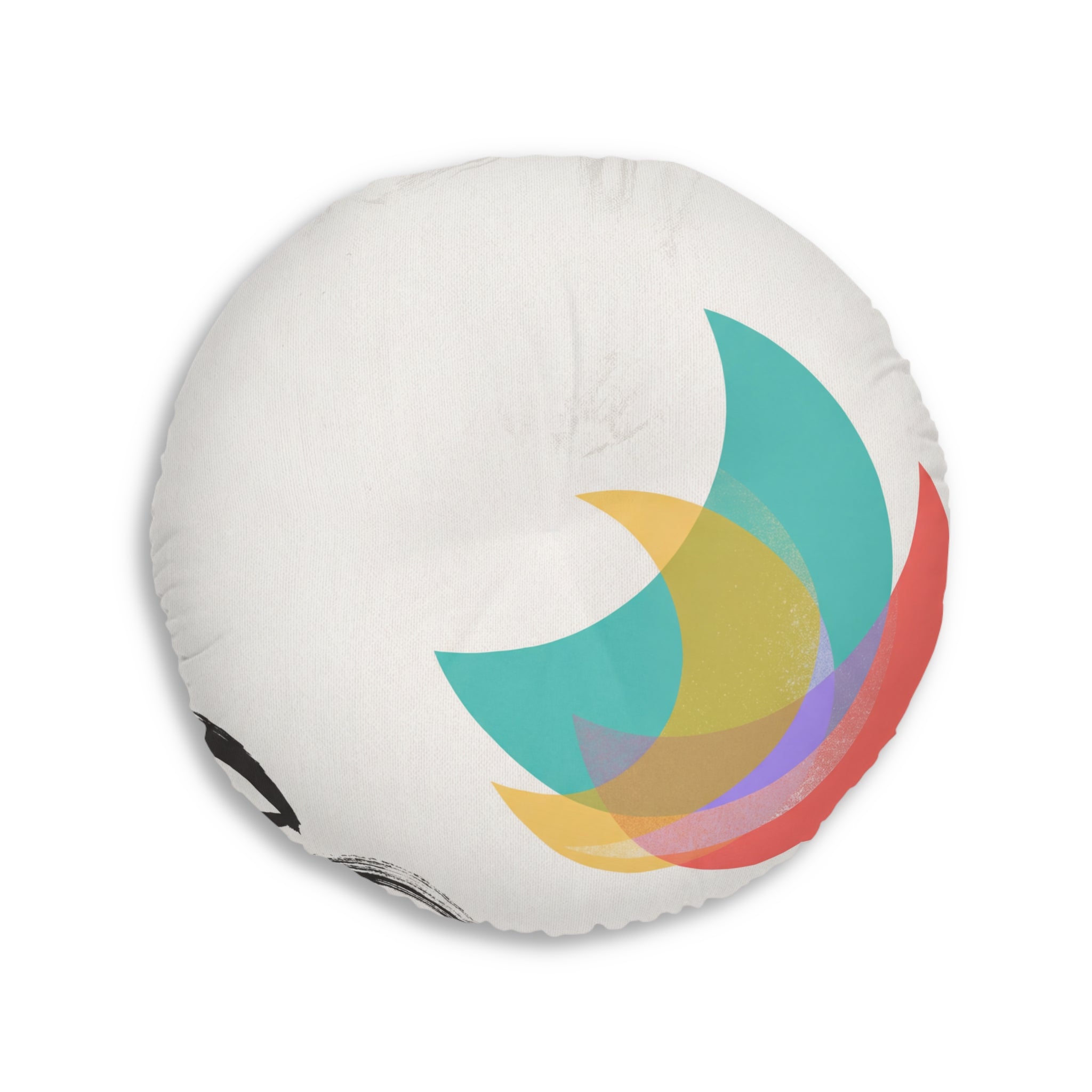 Minimalist Double-Exposure Cat Floor Pillow Cushion