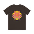 Stylish and unique shirt with a vibrant mandala pattern promoting inner peace and serenity