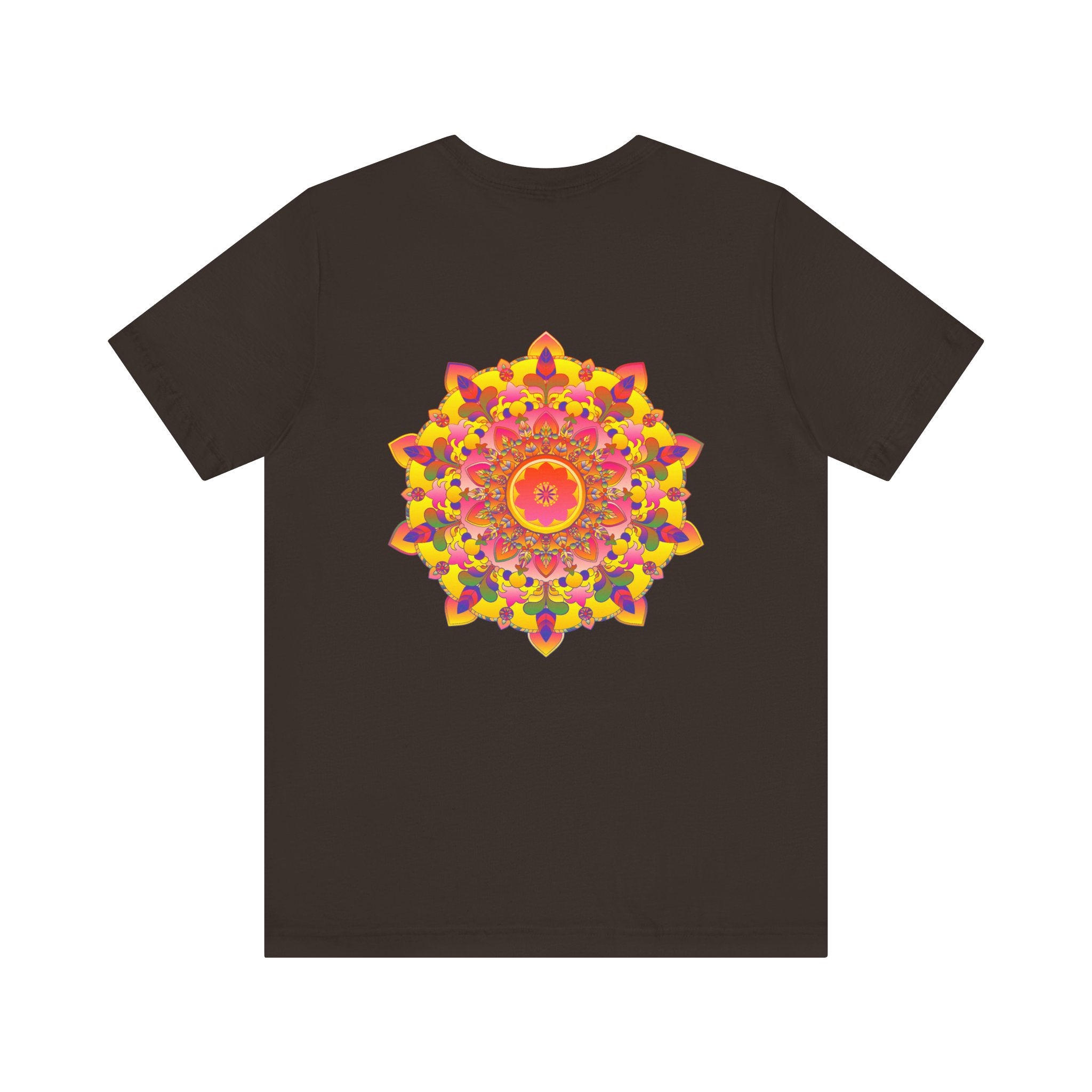 Stylish and unique shirt with a vibrant mandala pattern promoting inner peace and serenity