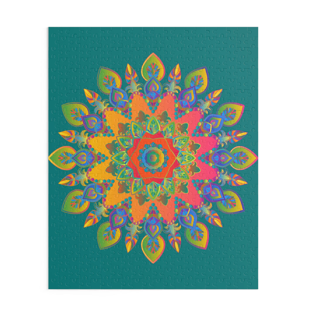 Vibrant and detailed mandala puzzle for hours of immersive entertainment