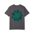 Beautiful unisex hand-drawn intricate mandala t-shirt with intricate design