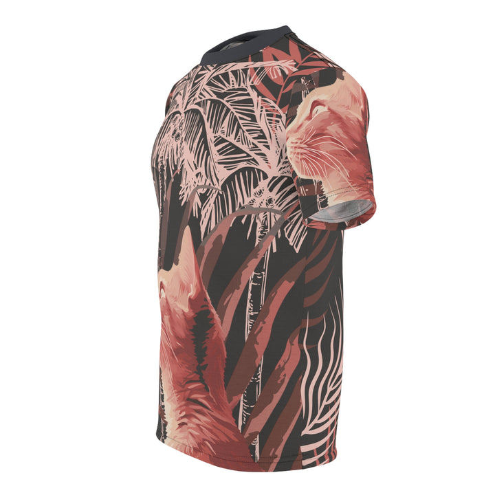Tropical Cat All-Over Print Tee