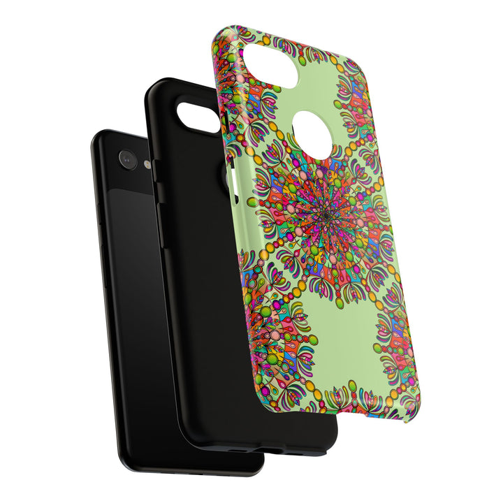 Intricate Mandala Phone Case in Lively Colors for Unique Style