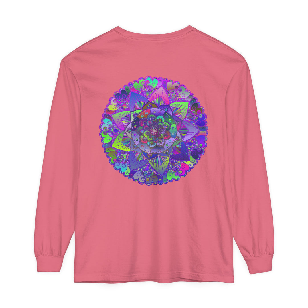 Intricate Mandala Long Sleeve T-Shirt - Psychedelic Art 24