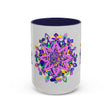 Artistic Mug with Intricate Mandala Pattern 