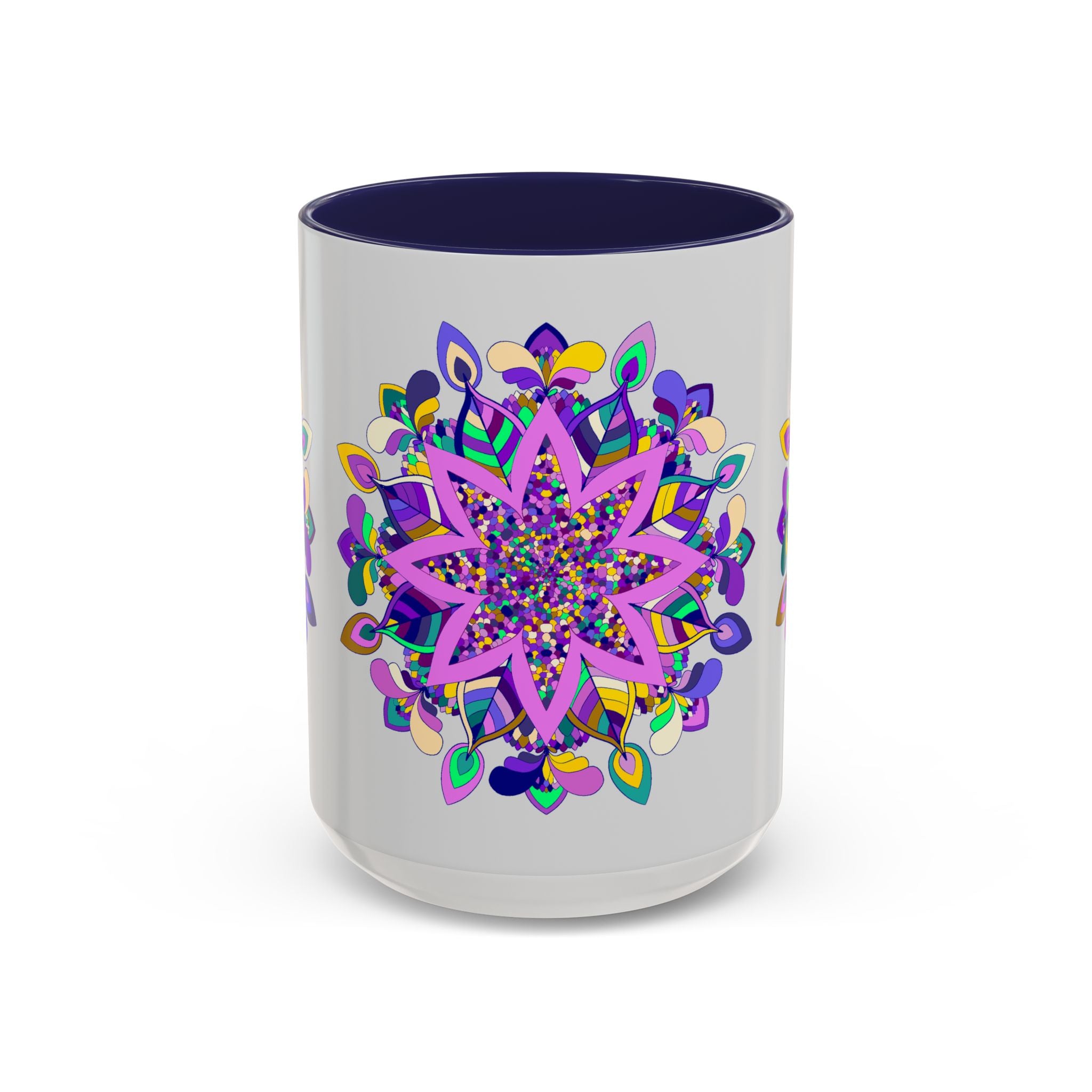  Artistic Mug with Intricate Mandala Pattern 