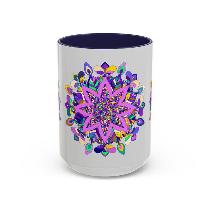  Artistic Mug with Intricate Mandala Pattern 