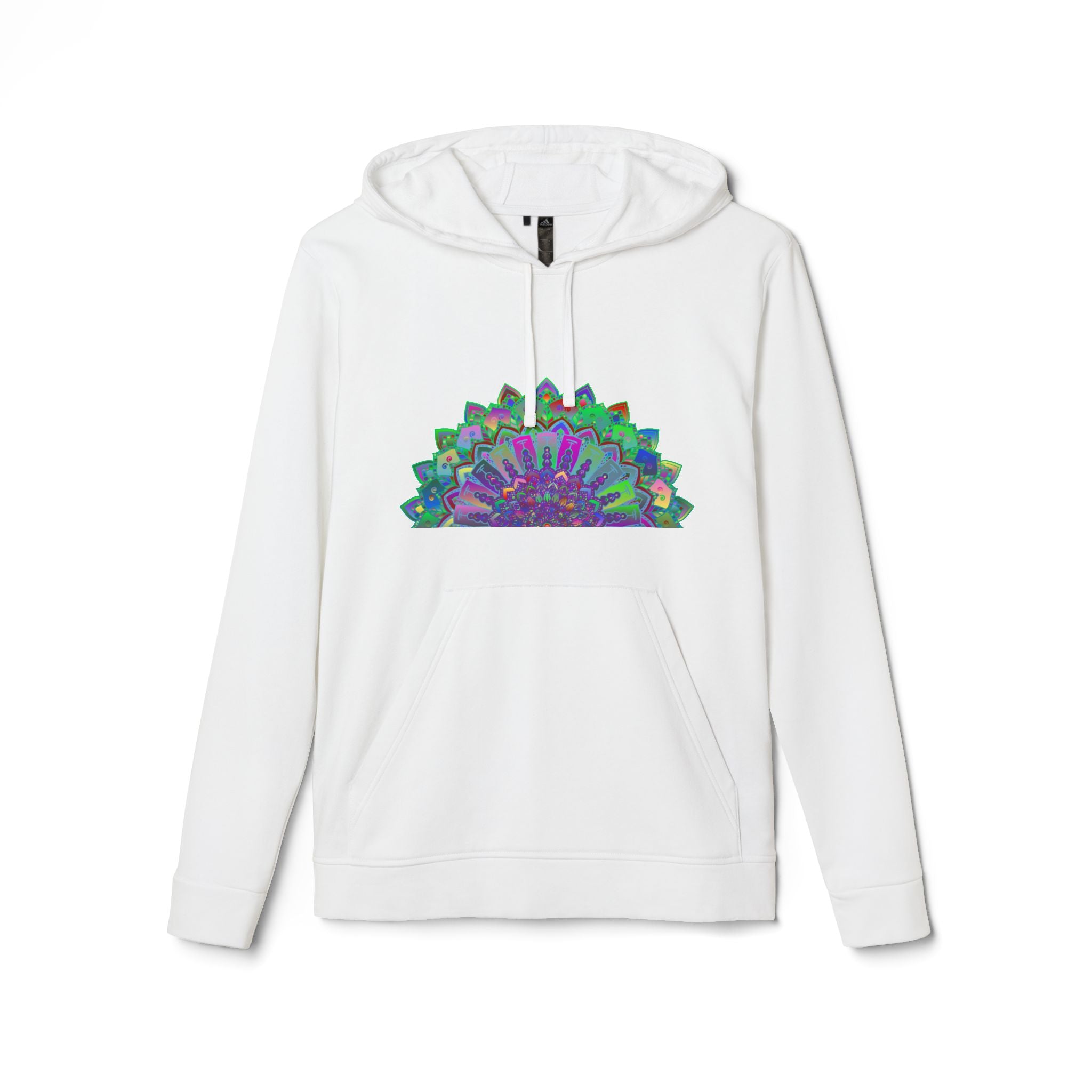 Adidas Mandala Fleece Hoodie - Custom, a comfortable and stylish hoodie with a unique mandala design