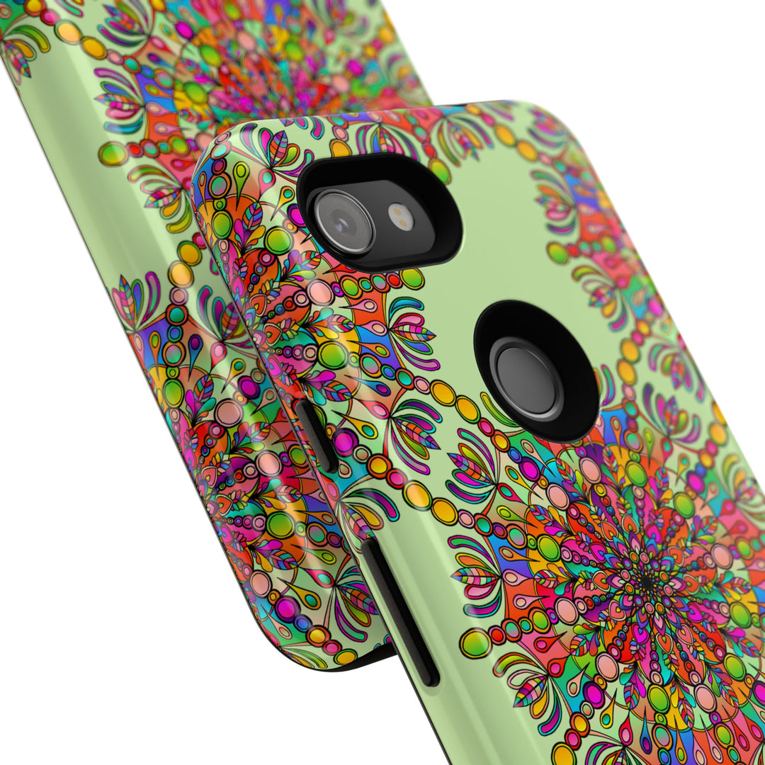 Intricate Mandala Phone Case in Lively Colors for Unique Style